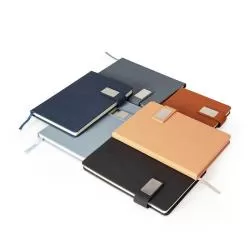 Bloco Caderneta Couro Sintético Personalizado Para dar de brinde