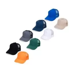 Boné Poliéster Aba Curva com Tela Personalizado Para dar de brinde