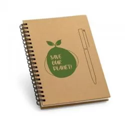 Caderno Capa Ecológica Personalizado Para dar de brinde