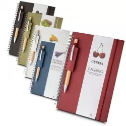 Caderno Ecológico Personalizado Para dar de brinde