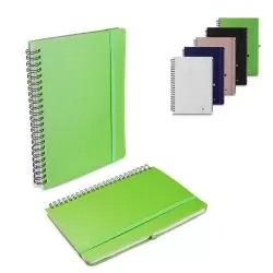 Caderno Reciclável Capa PP Personalizado Para dar de brinde