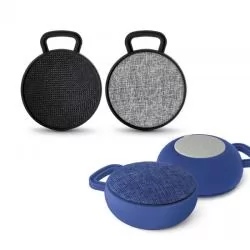 Caixa de Som Bluetooth com Microfone Personalizada Para dar de brinde