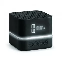 Caixa de Som Bluetooth Emborrachado com LED Personalizada Para dar de brinde