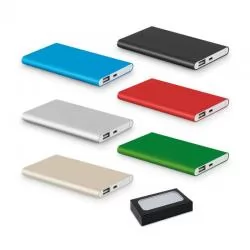 Carregador Portátil Power Bank USB 4400mAh Personalizado Para dar de brinde
