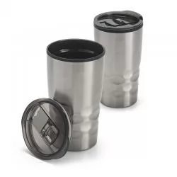 Copo Metal de Viagem com Corpo Duplo Personalizado Para dar de brinde