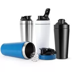Coqueteleira em Aço Inox Personalizada Para dar de brinde