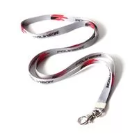 Cordão para Crachá com Terminal Mosquetão Personalizado Para dar de brinde