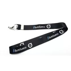 Cordão Para Crachá Poliéster Acetinado com Jacaré na Argola Personalizado Para dar de brinde
