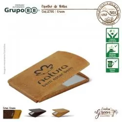 Espelho Ecológico Personalizado Para dar de brinde