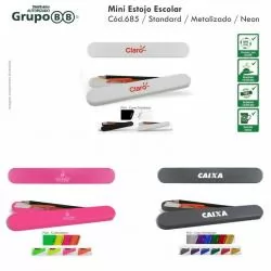 Estojo Plástico Personalizado Para dar de brinde