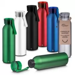Garrafa Squeeze Metal Alumínio Reciclável Personalizada Para dar de brinde