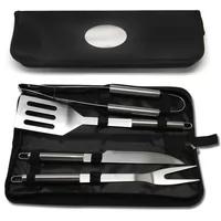Kit Churrasco 4 Peças Personalizado Para dar de brinde