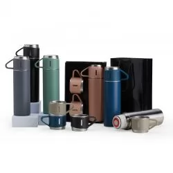 Kit Garrafa Térmica 450 ml Personalizado Para dar de brinde