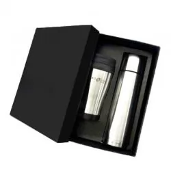 Kit Garrafa Térmica e Caneca Personalizado Para dar de brinde