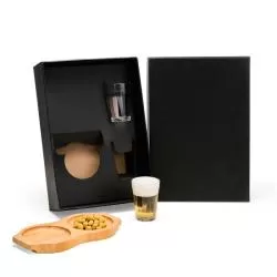 Kit Petisco E Bebida 3 peças Personalizado Para dar de brinde