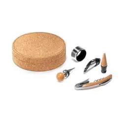 Kit Vinho 4 Peças Personalizado Para dar de brinde