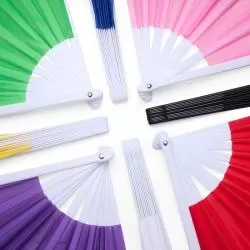 Leque de Plástico Personalizado Para dar de brinde