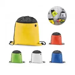 Mochila Saco com Saída para Fone Personalizada Para dar de brinde