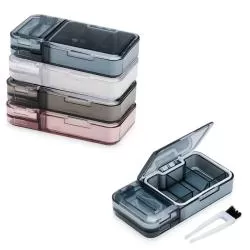 Porta Comprimido Plástico Multifuncional Personalizada Para dar de brinde