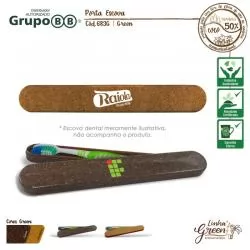 Porta Escova de Dente Ecológico Personalizada Para dar de brinde
