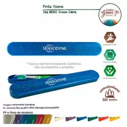 Porta Escova de Dente Ecológico Personalizada Para dar de brinde