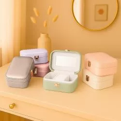 Porta-Joias com Espelho Personalizado Para dar de brinde