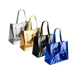 Sacola PP Metalizada Personalizada Para dar de brinde