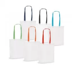 Sacola TNT com Alças Coloridas Personalizada Para dar de brinde