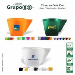 Xícara Plástico Personalizada Para dar de brinde